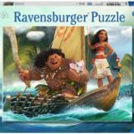 Ravensburger - Puzzle Enfant - Puzzle 100 p XXL - Vaiana et Maui/Disney Vaiana - À partir de 6 Ans - Puzzle de qualité supérieure - Carton épais et résistant - Aventure - 10943