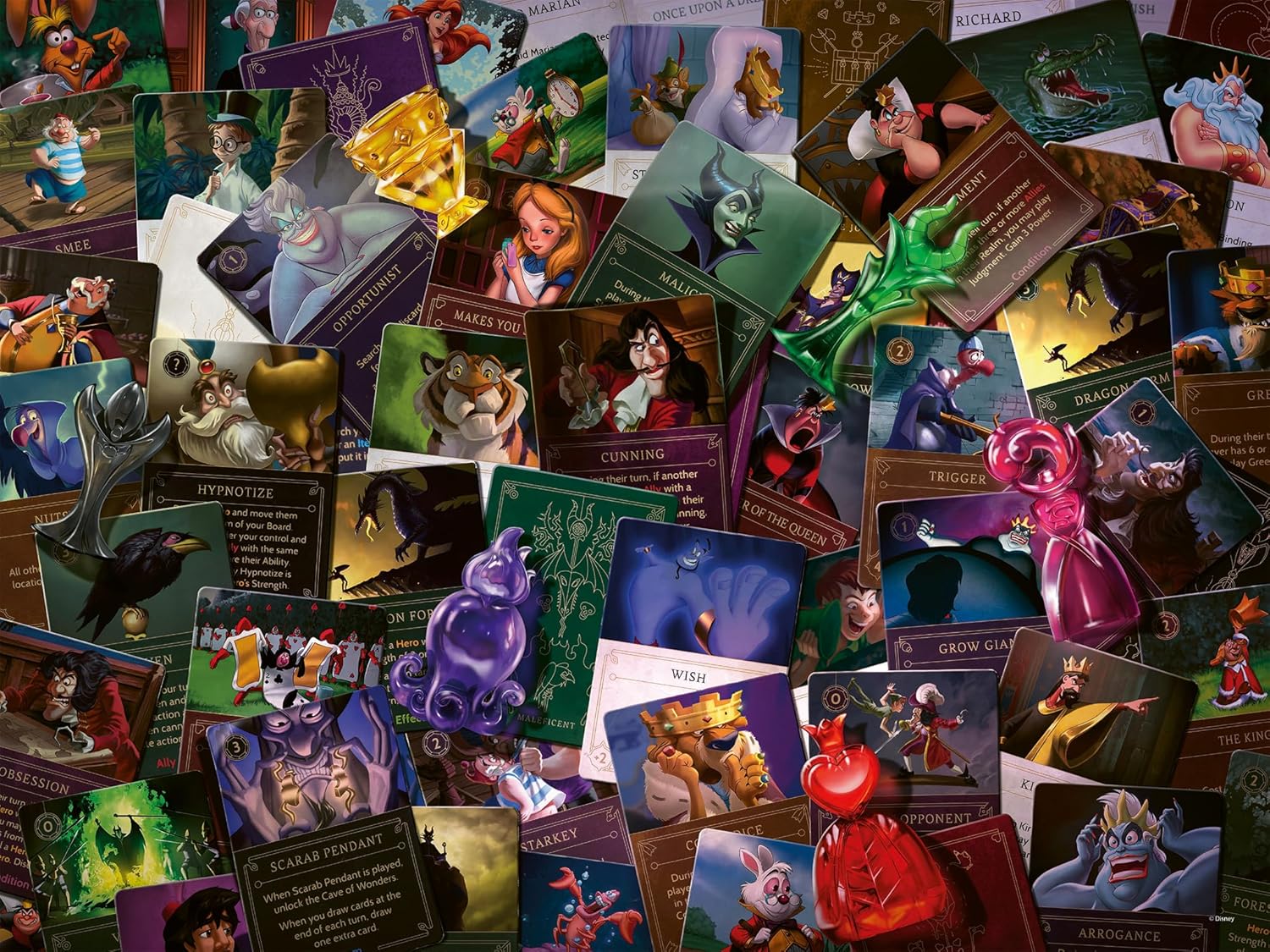 Ravensburger - Puzzle 2000 pièces - Puzzle Adultes - Dès 14 Ans - Les Méchants Disney - Collection Disney Villainous - Puzzle de qualité Premium fabriqué en Europe - 16506