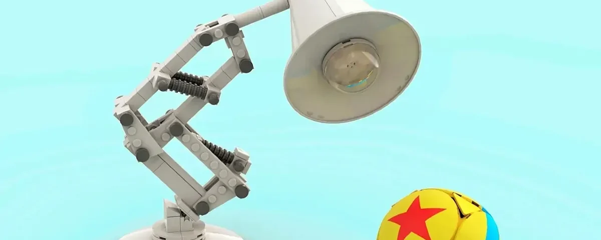 LEGO Ideas pixar luxo lamp featured