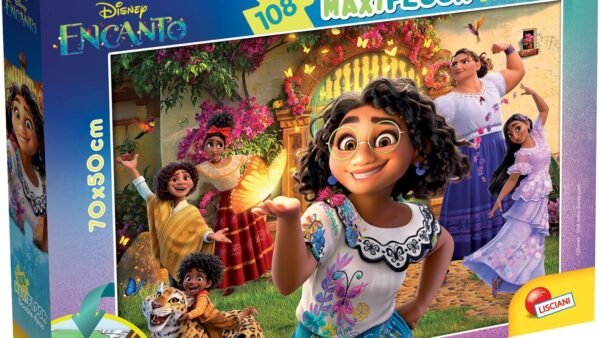 Liscianigiochi Disney Puzzle DF Maxi Floor 108 Encanto, 98187, Multicolore