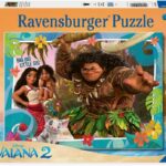 Ravensburger - Puzzle Enfant - 100 pièces XXL - Explorer de Nouveaux Mondes/Disney Vaiana 2 - Fille ou garçon dès 6 Ans - Puzzle de qualité supérieure - 12004101
