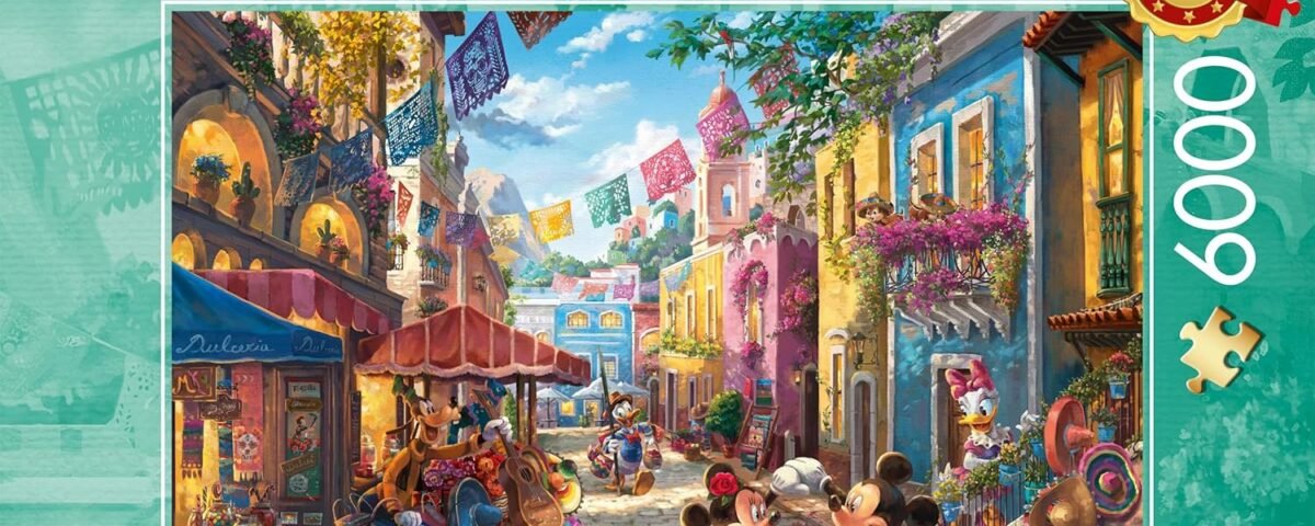 Disney, Mickey et Minnie au Mexique - 6000 pièces, Coloré