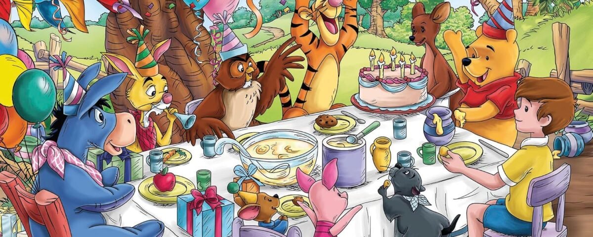 Ravensburger - Puzzle Adulte - Puzzle 1000 pièces - Winnie l'Ourson (Collection Disney) - Adultes et enfants à partir de 14 ans - Puzzle de qualité supérieure - Disney Classique - 12000385