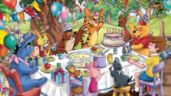 Ravensburger - Puzzle Adulte - Puzzle 1000 pièces - Winnie l'Ourson (Collection Disney) - Adultes et enfants à partir de 14 ans - Puzzle de qualité supérieure - Disney Classique - 12000385