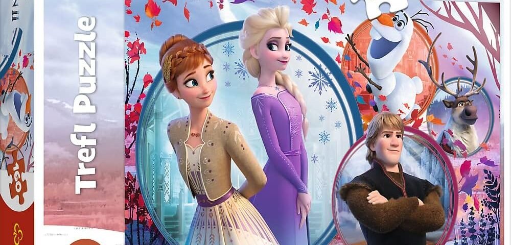 Puzzle 160 Frozen 2 Siostrzana przygoda