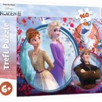 Puzzle 160 Frozen 2 Siostrzana przygoda