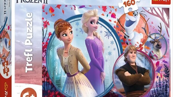Puzzle 160 Frozen 2 Siostrzana przygoda