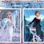 Educa - 2 Puzzles de 500 pièces pour Enfants et Adultes | Disney La Reine des Neiges. À partir de 11 Ans (19016)
