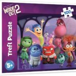 Trefl - Inside Out 2, Vice-Versa - Puzzles 100 Pièces - Puzzle Coloré avec des Personnages de Film Animé, Divertissement Créatif, Loisir pour Les Enfants à partir de 5 Ans