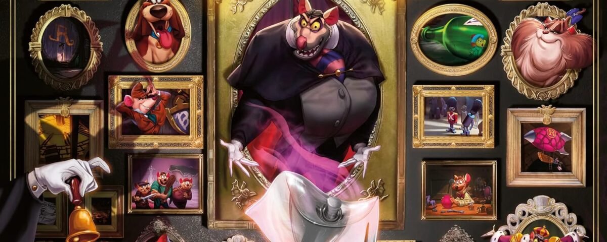Ravensburger - Puzzle Adulte 1000 p - Ratigan - Collection Disney Villainous - 16521