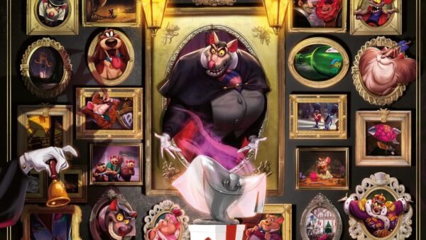 Ravensburger - Puzzle Adulte 1000 p - Ratigan - Collection Disney Villainous - 16521