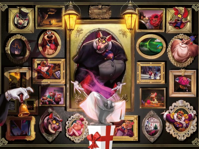 Ravensburger - Puzzle Adulte 1000 p - Ratigan - Collection Disney Villainous - 16521
