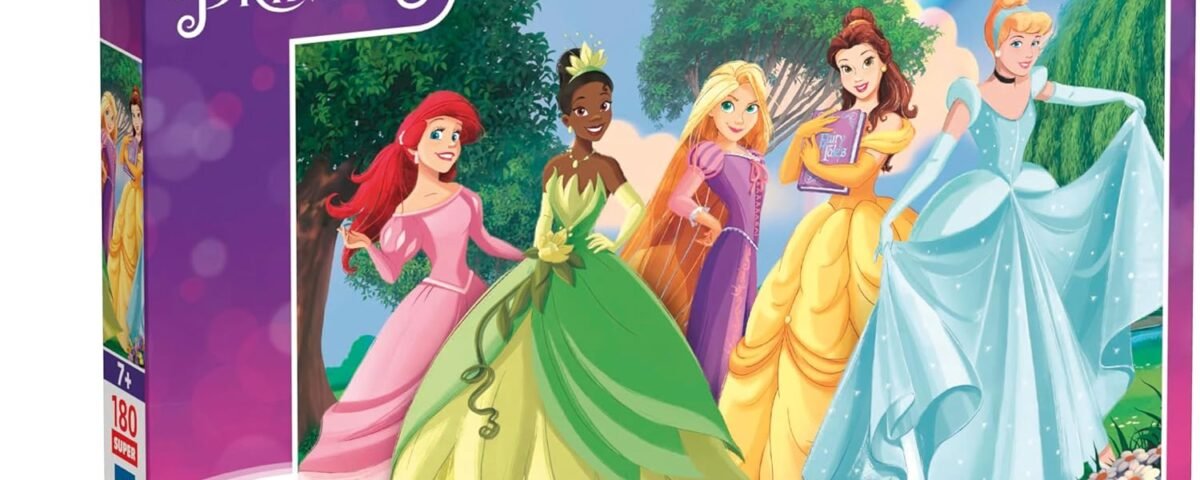 Clementoni Puzzle Super Princess 180 Pièces - Supercolor, Puzzle pour Enfants, Disney, Fabriqué en Italie, 29787