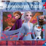 Ravensburger - Puzzle Enfant - Puzzles 2x24 p - vers des contrées glacées - Disney La Reine des Neiges 2 - Dès 4 Ans - 05010