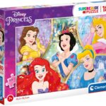 Clementoni - 29311 - Supercolor Puzzle - Disney Princess - 180 pièces - Puzzle Enfant - fabriqué en Italie, 7 Ans et Plus