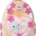 Loungefly Disney Cute Stitch Mini sac à dos, Multicolore