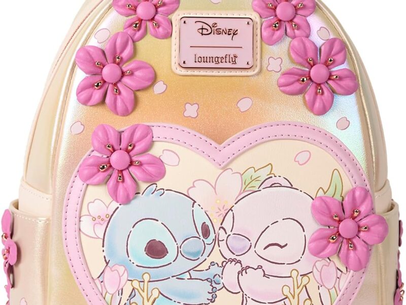 Loungefly Disney Cute Stitch Mini sac à dos, Multicolore