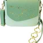 Loungefly Disney Fée Clochette Trèfle à 4 Feuilles Bandoulière, Multicolore