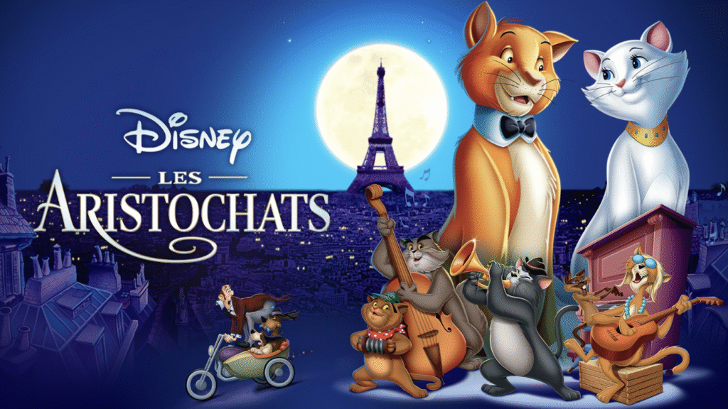 les aristochats sortie du film en 1970