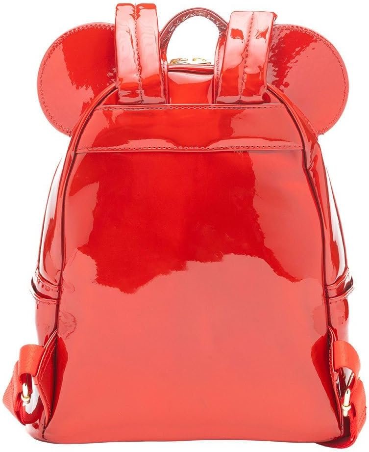Mini sac à dos Loungefly Mickey Mouse rouge holographique