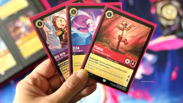disney lorcana tcg exemple de cartes a collectionner jouer