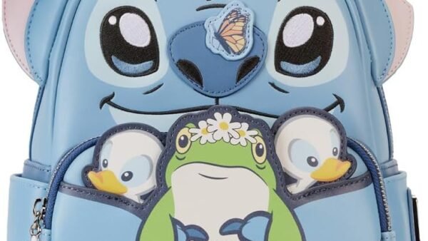 Loungefly Disney Happily Ever After Mini sac à dos Cendrillon, bleu, taille unique