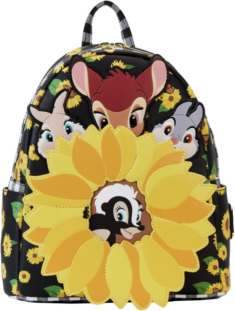 Disney by Loungefly Sac à Dos Mini Sunflower Friends, LF-WDBK3573