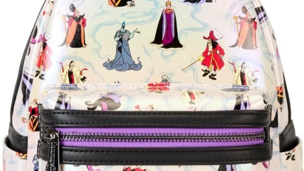 Loungefly Disney Villains Mini sac à dos irisé
