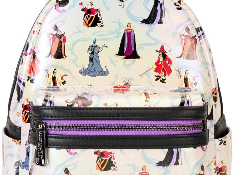 Loungefly Disney Villains Mini sac à dos irisé