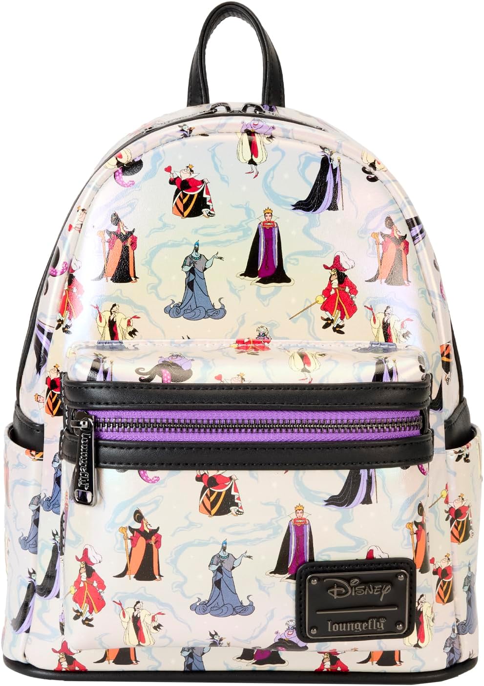 Loungefly Disney Villains Mini sac à dos irisé