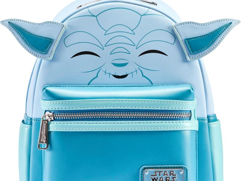 Loungefly Disney - Star Wars - Hologram Yoda - Backpack - Exclusivité Amazon - Sac Mignon à Collectionner - Idée de Cadeau - Produits Officiels - pour Les Garçons, Girls Les Hommes et Les Femmes