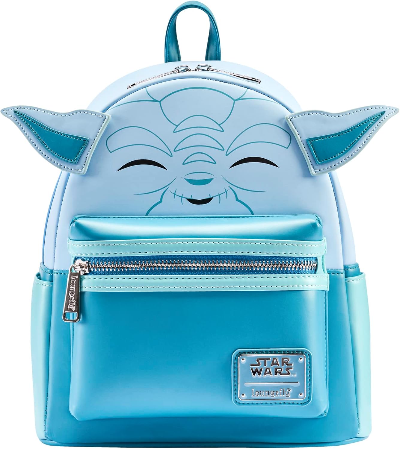 Loungefly Disney - Star Wars - Hologram Yoda - Backpack - Exclusivité Amazon - Sac Mignon à Collectionner - Idée de Cadeau - Produits Officiels - pour Les Garçons, Girls Les Hommes et Les Femmes