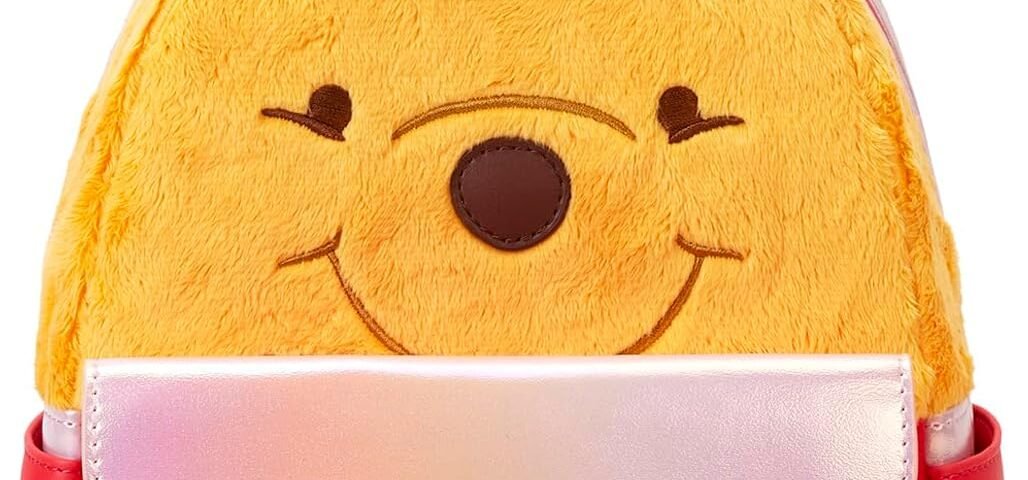 Loungefly Disney Winnie l'ourson Love Letter Mini sac à dos, Multicolore