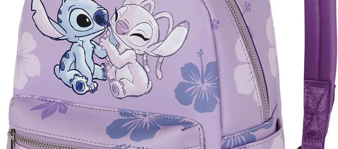 Disney Lilo et Stitch Stitch & Angel-Sac à dos Fashion Petit, Rose