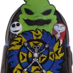 Loungefly Disney - The Nightmare Before Christmas 30th - Backpack - Disney: The Nightmare Before Christmas - Exclusivité Amazon - Sac Mignon à Collectionner - Idée de Cadeau - Produits Officiels