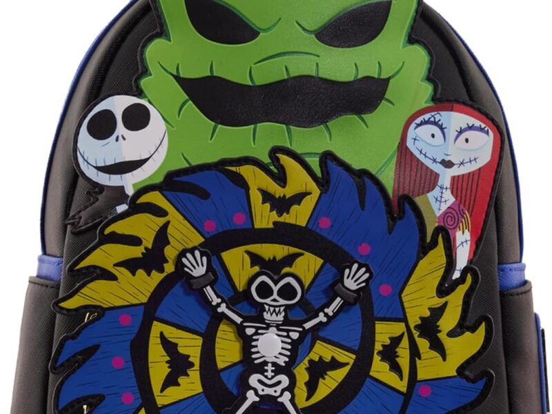 Loungefly Disney - The Nightmare Before Christmas 30th - Backpack - Disney: The Nightmare Before Christmas - Exclusivité Amazon - Sac Mignon à Collectionner - Idée de Cadeau - Produits Officiels