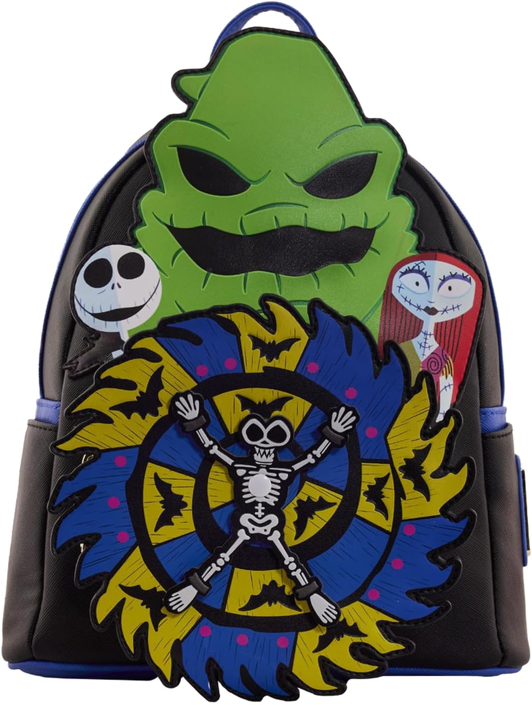 Loungefly Disney - The Nightmare Before Christmas 30th - Backpack - Disney: The Nightmare Before Christmas - Exclusivité Amazon - Sac Mignon à Collectionner - Idée de Cadeau - Produits Officiels