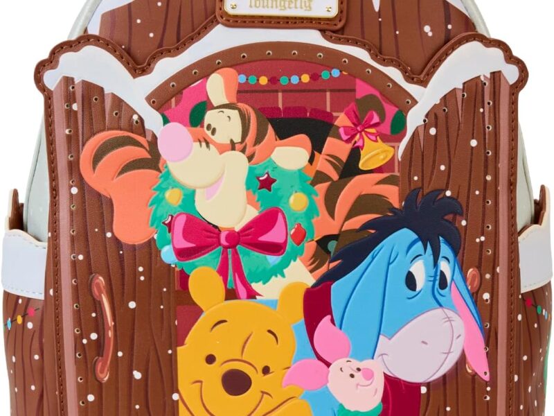 Loungefly Disney Winnie l'Ourson Scène de vacances Winnie l'ourson Mini sac à dos