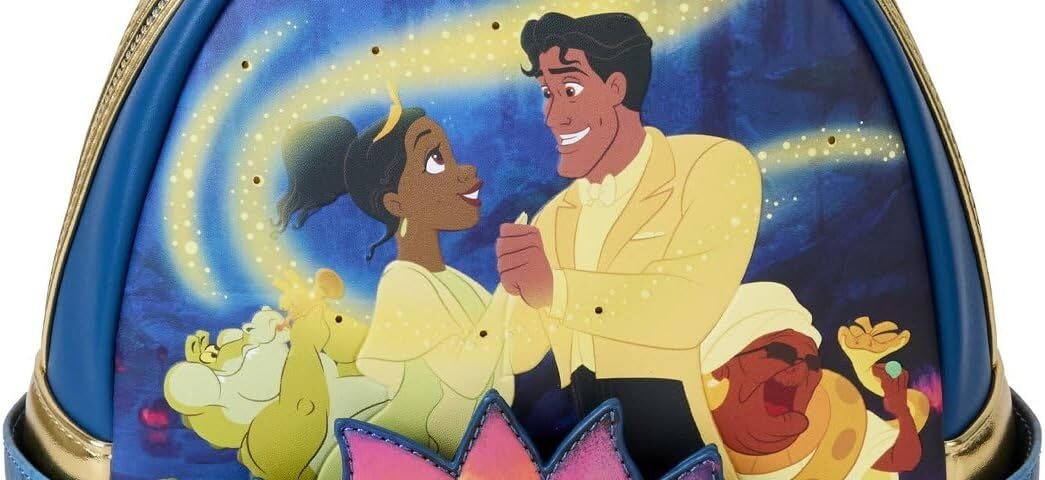 Loungefly Disney Princess and The Frog Mini sac à dos 15ème anniversaire