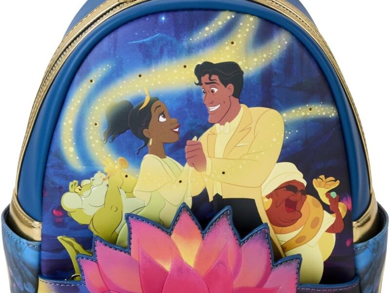 Loungefly Disney Princess and The Frog Mini sac à dos 15ème anniversaire