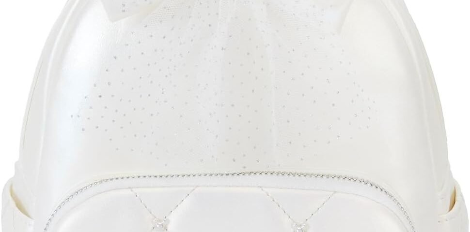 loungefly Disney Minnie Mouse Iriscent Wedding Mini sac à dos