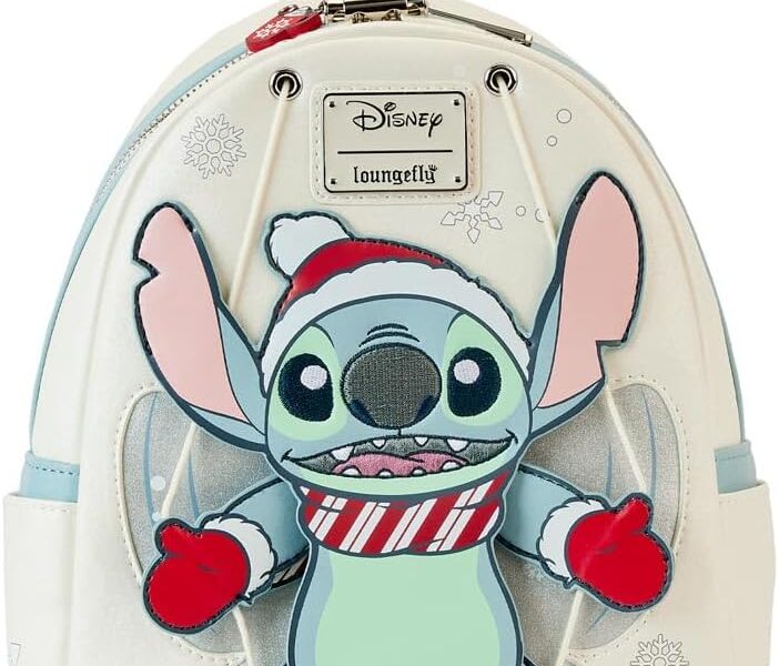Loungefly - Mini Sac A Dos Disney - Stitch Snow Angel Cosplay - 0671803471443