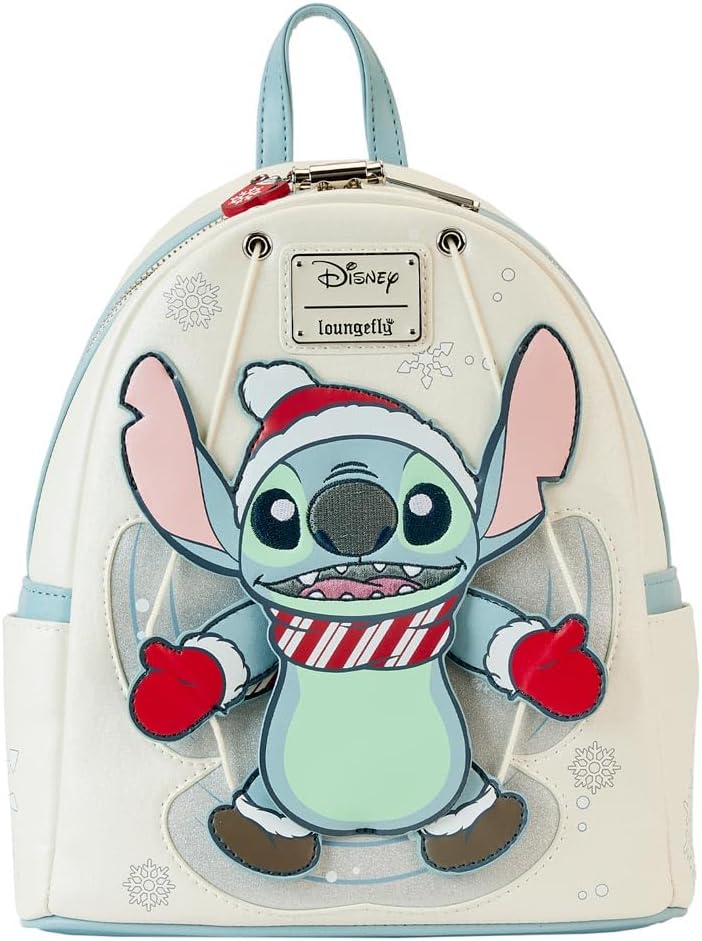 Loungefly - Mini Sac A Dos Disney - Stitch Snow Angel Cosplay - 0671803471443