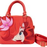 Loungefly Disney The Little Mermaid 35th Anniversary Ariel Face Crossbody Bag