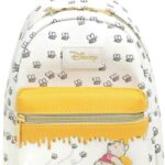Hot Topic Loungefly Disney Winnie l'ourson Mini sac à dos, motif abeilles et miel, beige, mini, Moderne