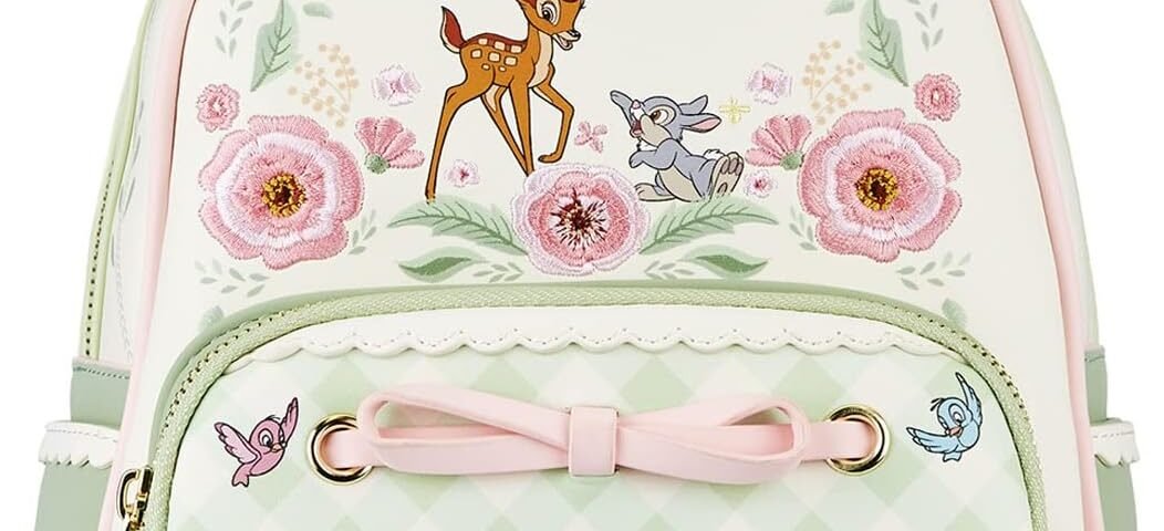 Loungefly Bambi Spring Time Vichy Mini sac à dos