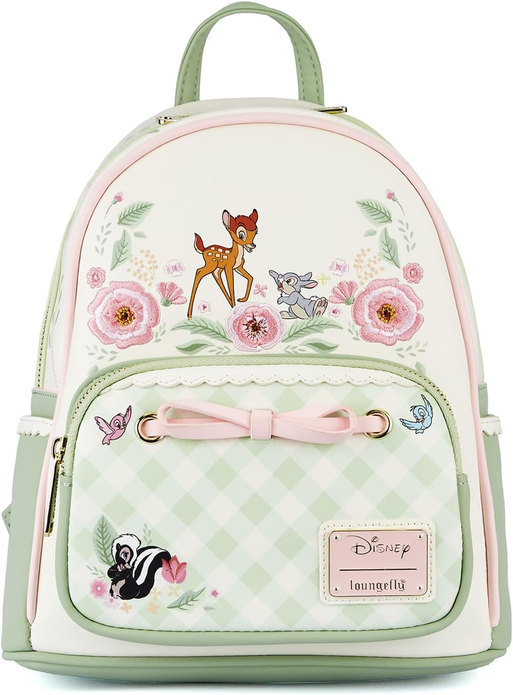 Loungefly Bambi Spring Time Vichy Mini sac à dos