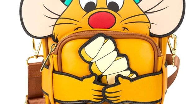 Loungefly Disney Cinderella 75th Anniversary Gus Crossbuddies Bag