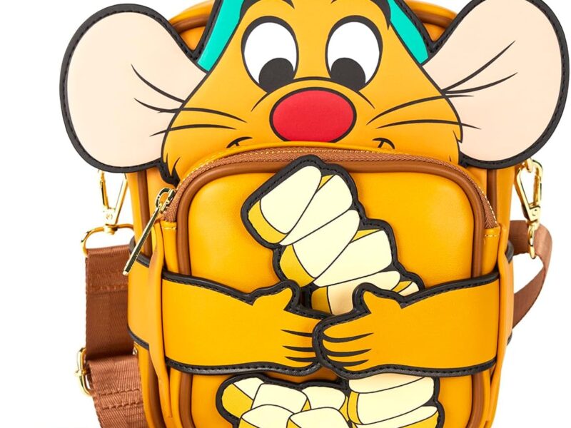 Loungefly Disney Cinderella 75th Anniversary Gus Crossbuddies Bag
