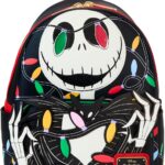 Loungefly Disney NBC Smiling Jack Mini sac à dos lumineux